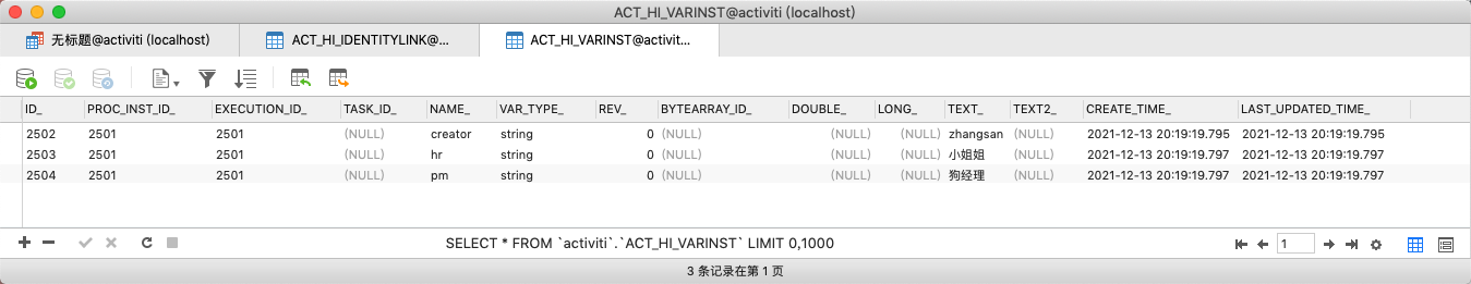 Activiti7工作流引擎：基础篇(四) Hello World