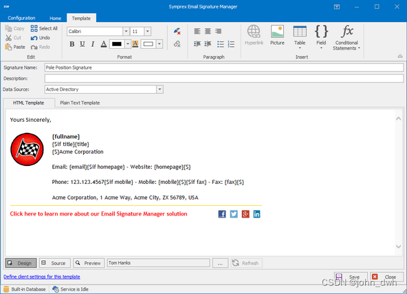 Email Signature Manager 9.3 Crack