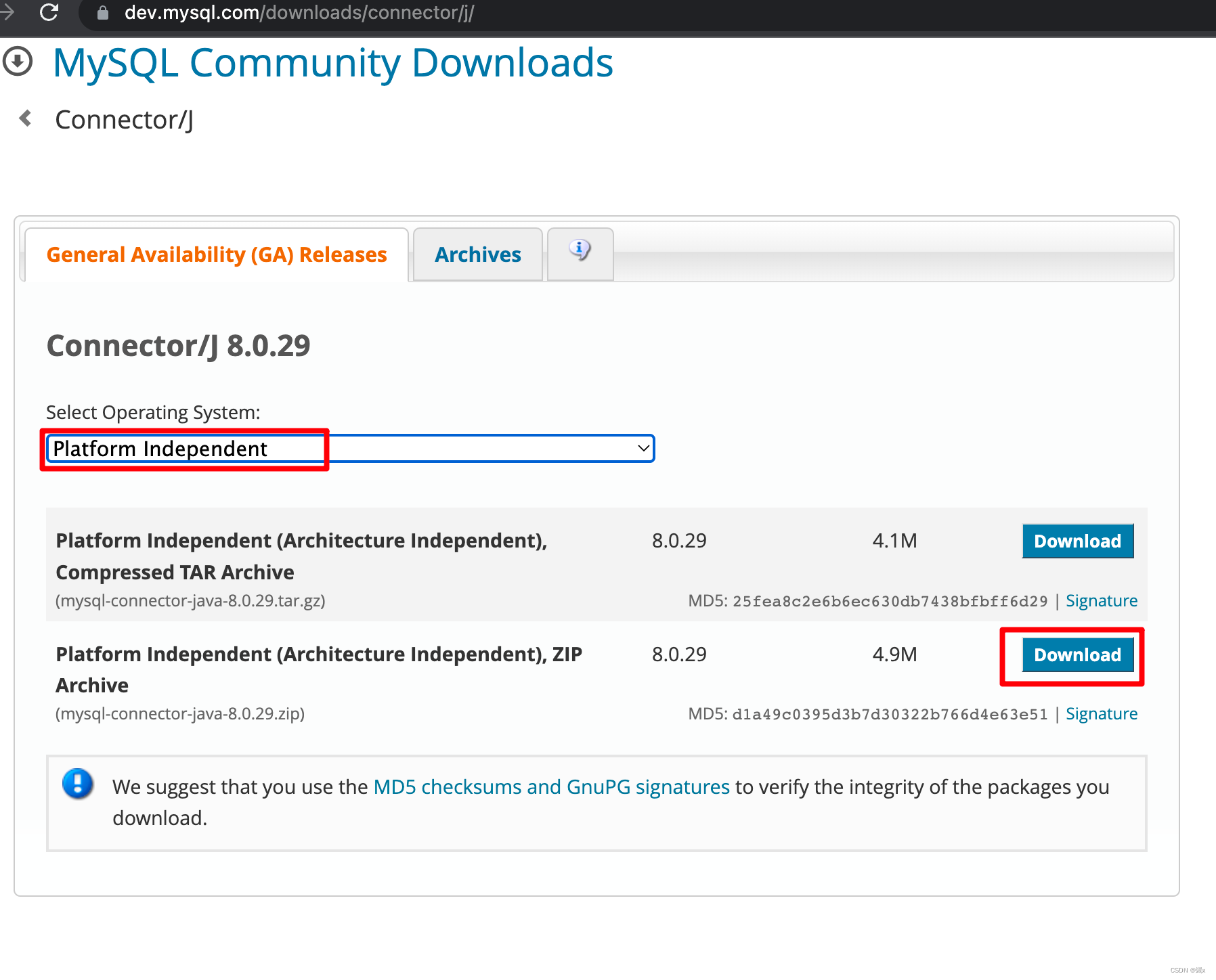 mysql-connector-java-8.0.29.jar下载-CSDN博客