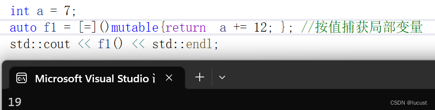 c++lambda函数笔记