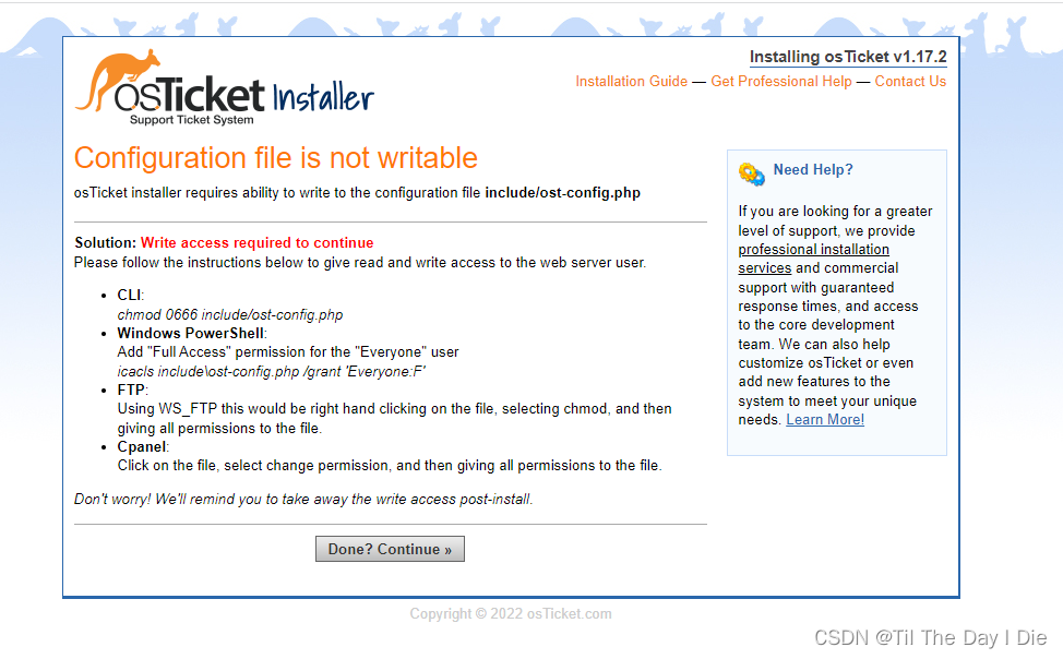 osTicket部署_osticket 部署CSDN博客