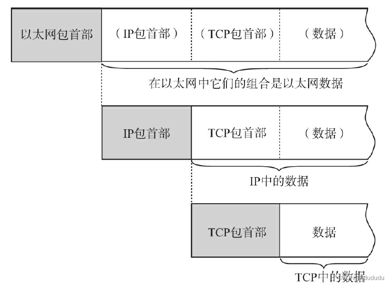 数据包首部的层次化