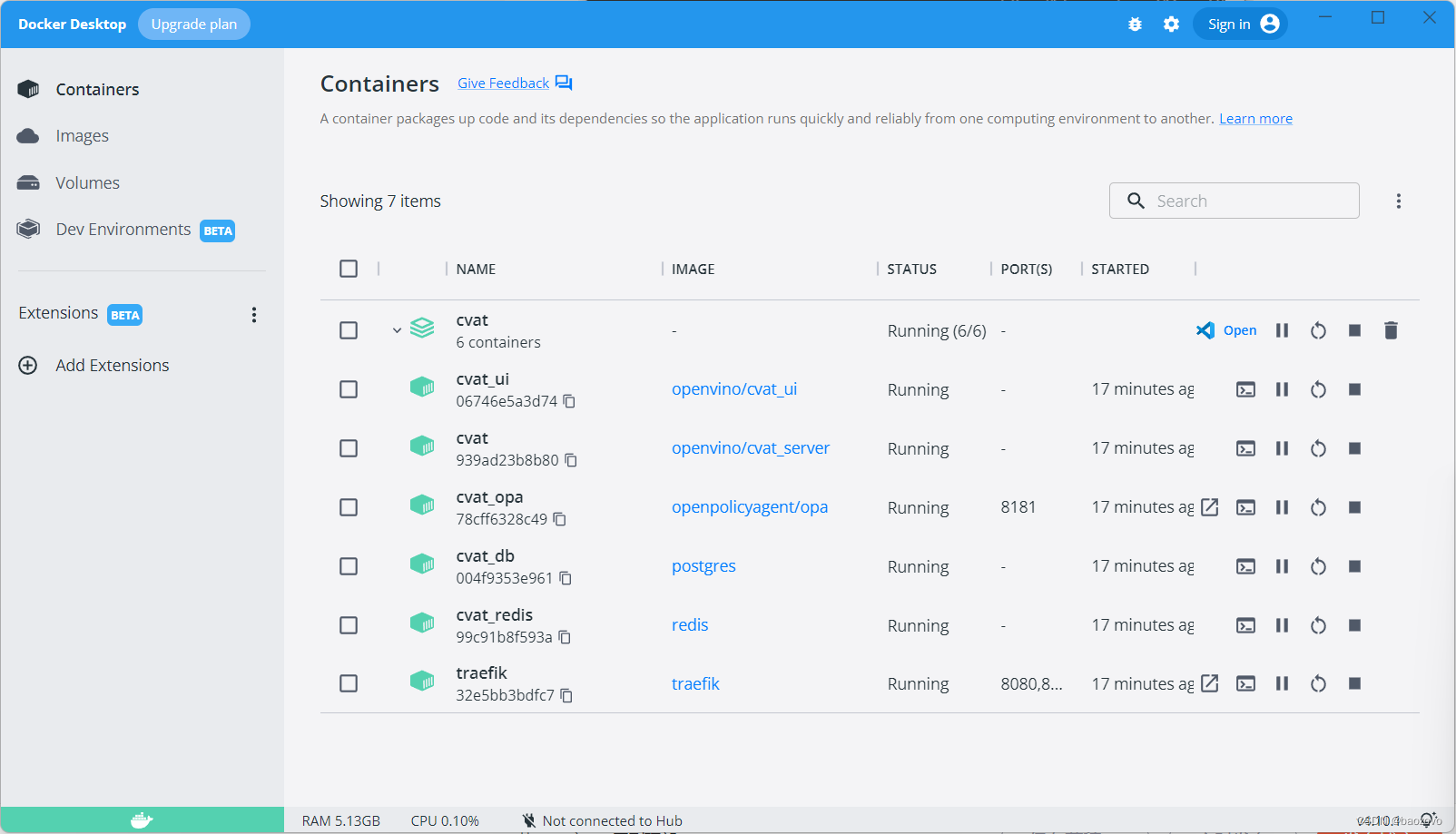 cvat工具 安装自记笔记_cvat wsl-CSDN博客