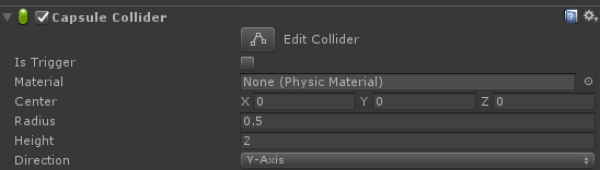 unity 物理碰撞