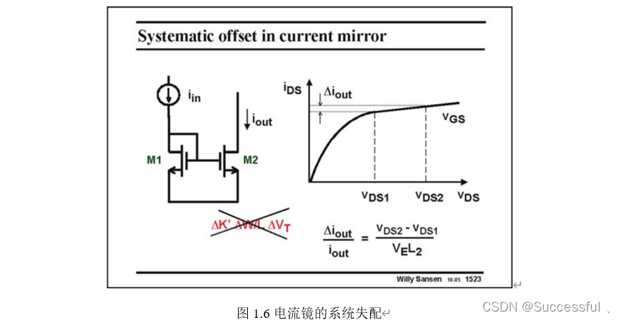 【模拟CMOS集成电路】电路失调与CMRR—— 随机失调与系统失调分析（1）