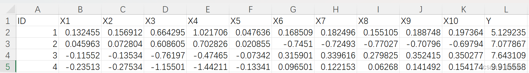 python：从Excel或者CSV中读取因变量与多个自变量，用于训练机器学习回归模型，并输出预测结果