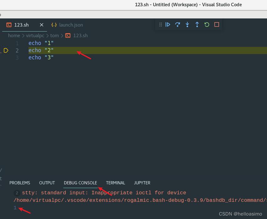 使用Vscode调试shell脚本 环境搭建基本步骤