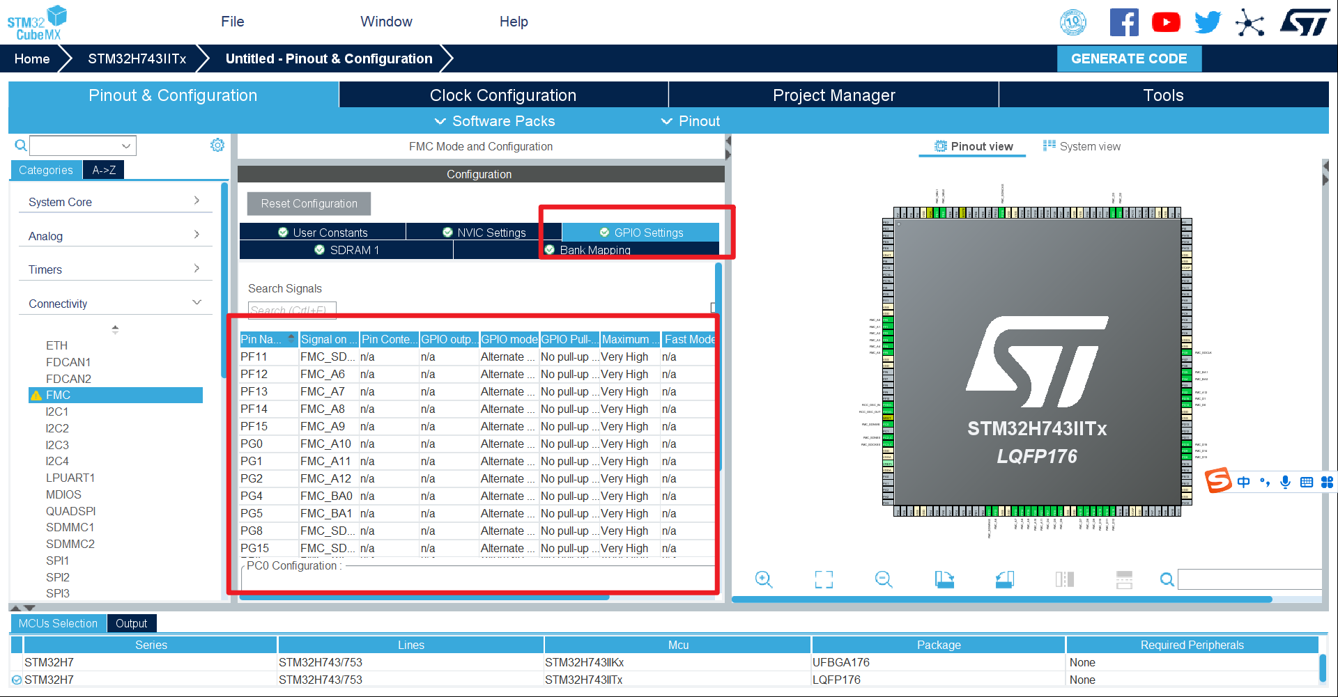 【STM32】HAL库 STM32CubeMX教程十五---FMC-SDRAM(一)_fmc 自动刷新sdram-CSDN博客