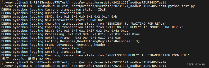 python pymodbus库使用教程（以Modbus RTU为例）