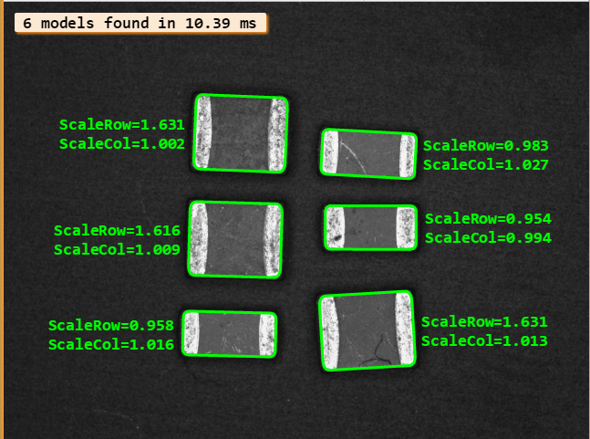 Shape template matching based on Halcon learning [four] Find_aniso ...