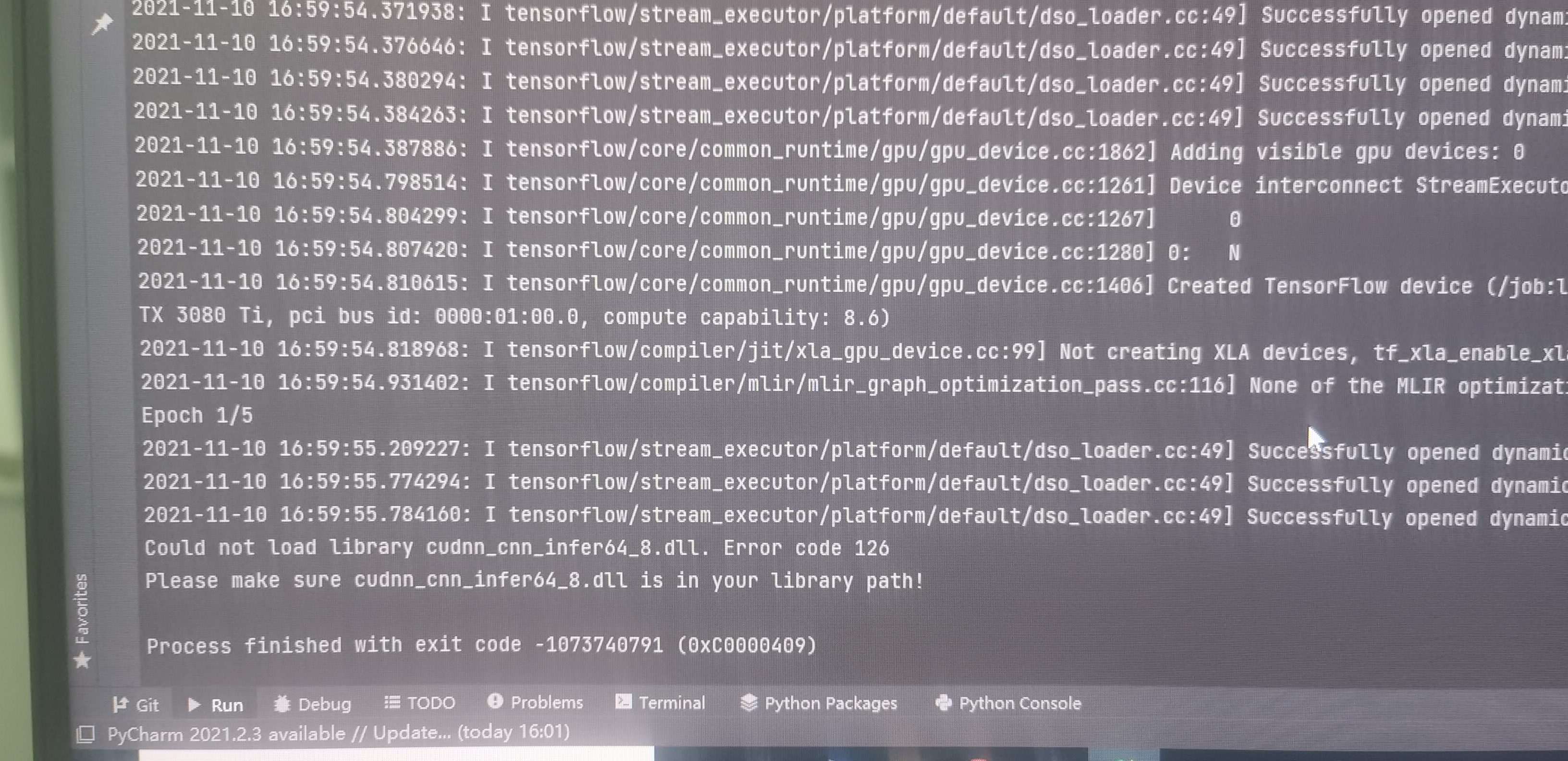::AfxLoadLibrary() call failed, error code 126 is returned - Programmer ...