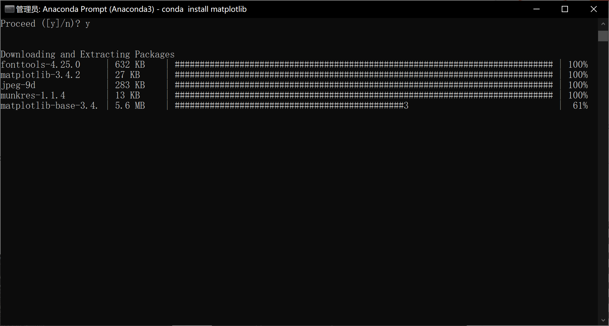 Jupyter报错ModuleNotFoundError: No Module Named ‘matplotlib‘_jupty 出现 ...