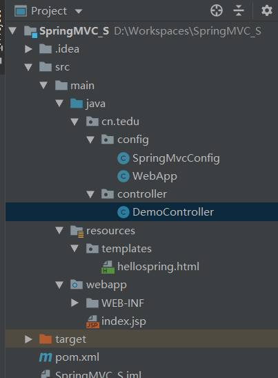 Springmvc frame display thymeleaf view - Programmer Sought