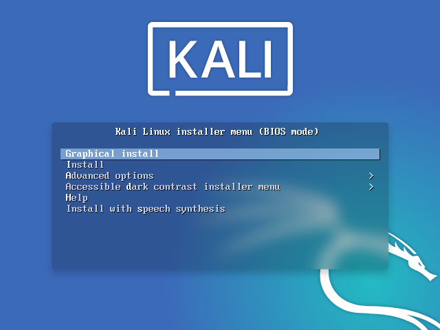 kali-linux操作系统安装