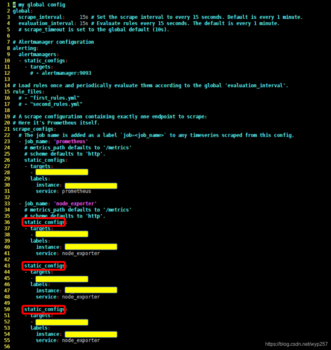 prometheus_mutiple_static_configs