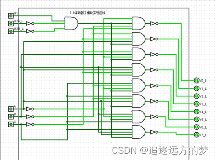 3-8译码器实验步骤_4-7译码器