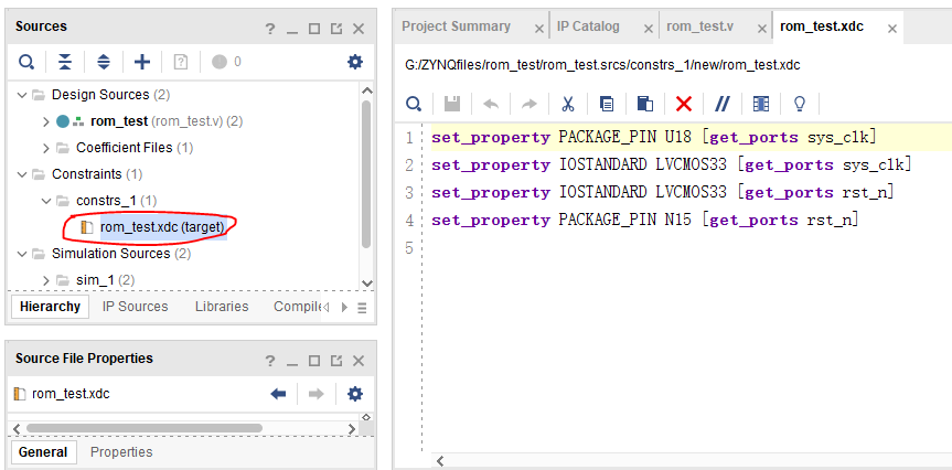 ZYNQ之FPGA 片内ROM读写测试实验_fpga读取rom中的数据-CSDN博客