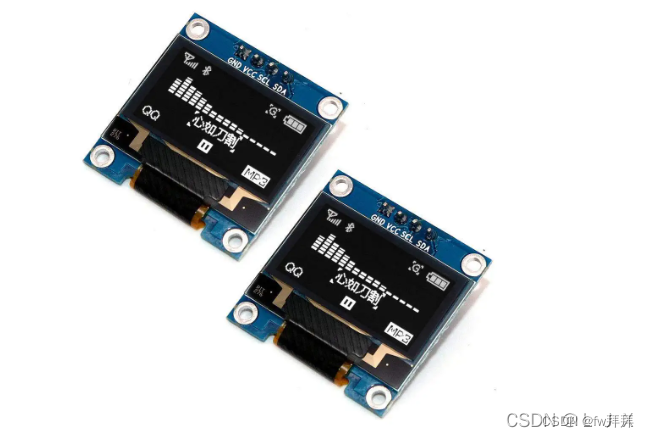 oled屏显示自己的姓名和学号1