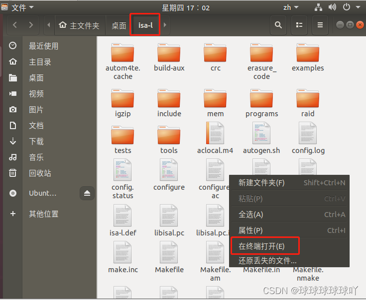 Ubuntu ISA L CSDN 