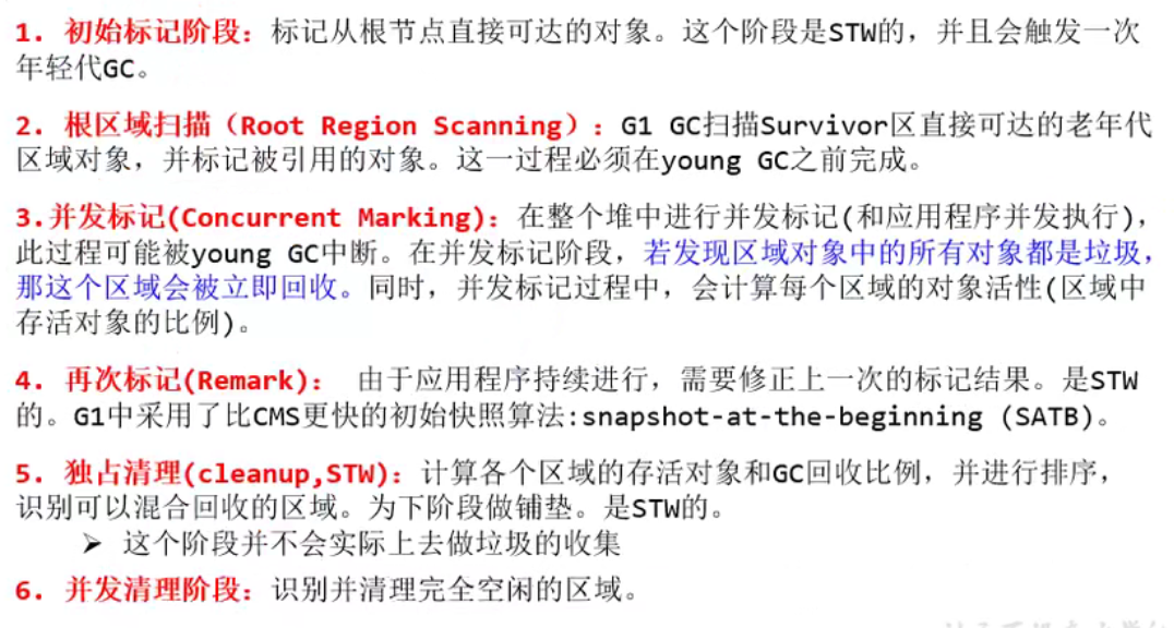 Explain the process of G1 garbage collection in detail - Programmer Sought