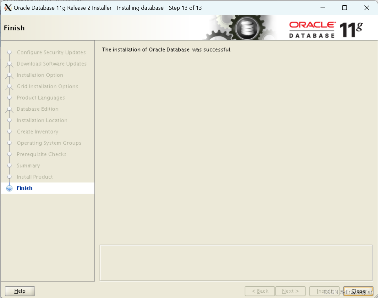 在Linux上安装Oracle 数据库 11g （含静默方式安装）