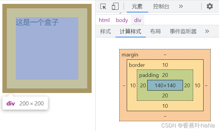 盒子设置自动内减