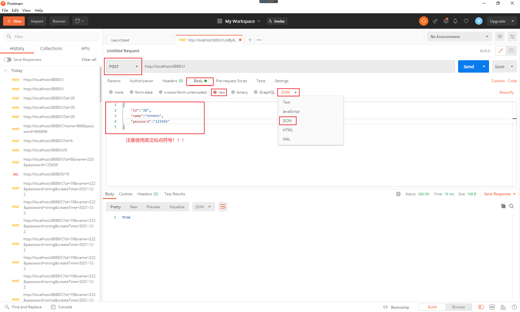 Resolved [org.springframework.http.converter ...