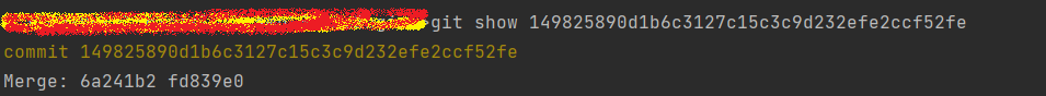 git show + commit_id