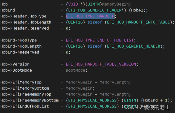Hob Annotation UEFI源码解析之HOB_hob 传递-CSDN博客