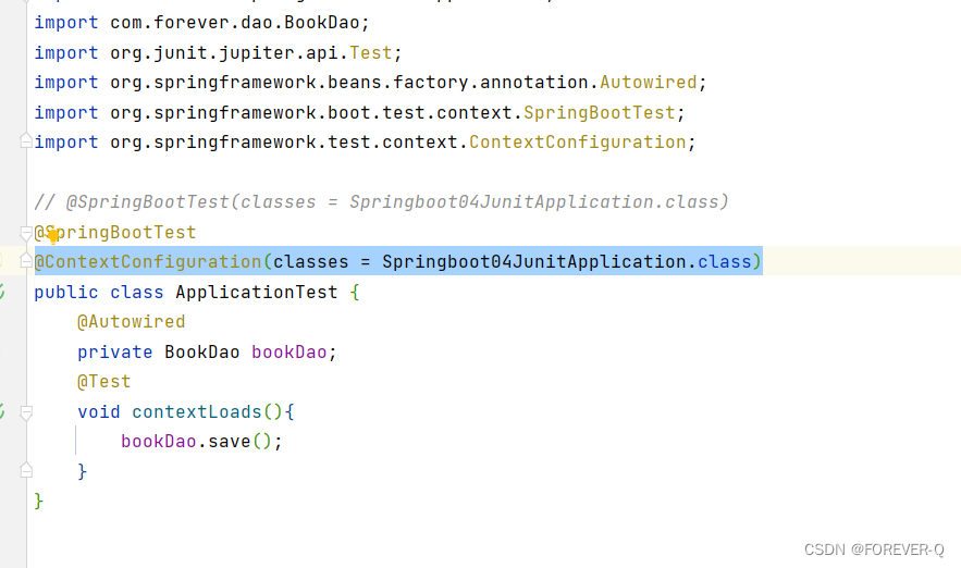 SpringBoot整合JUnit