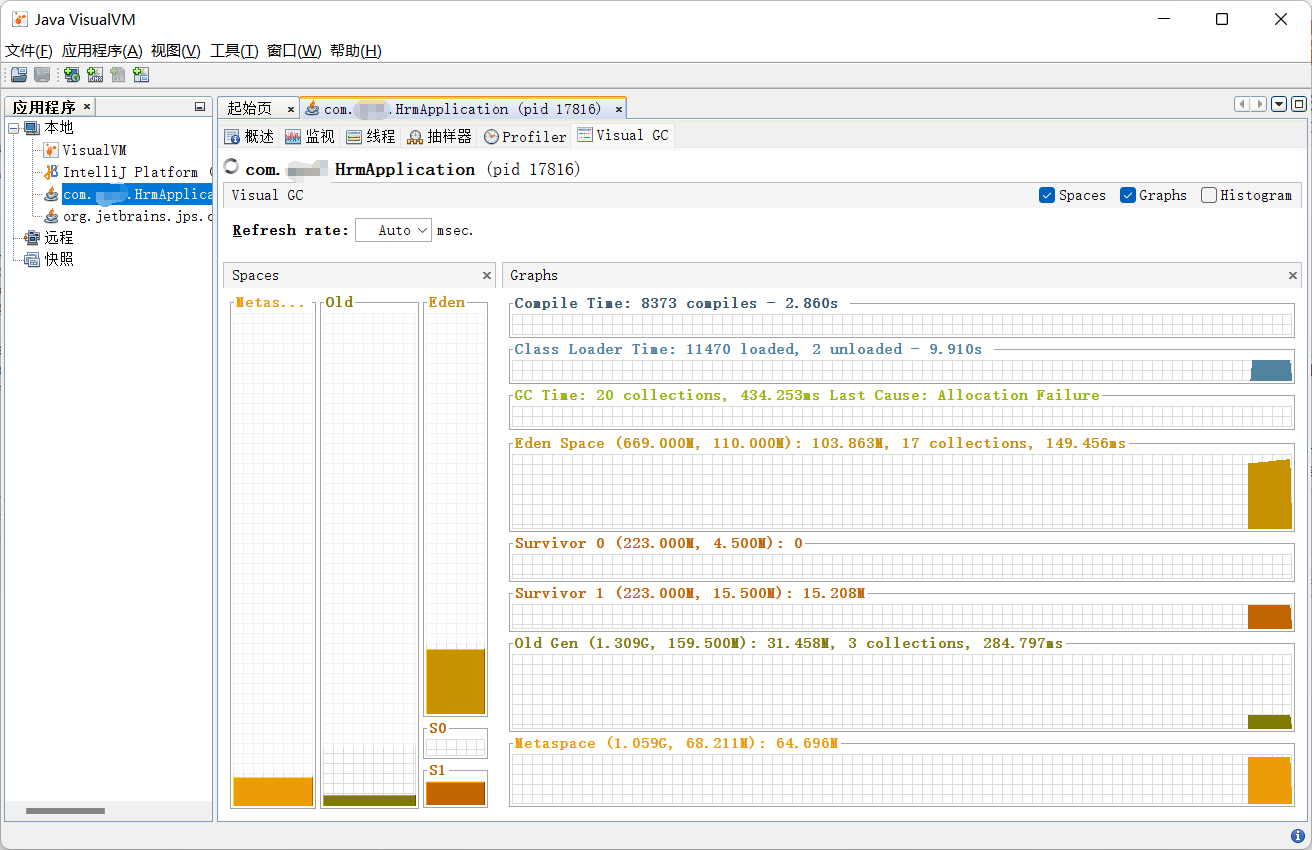 JDK 中 jvisualvm 没有 VisualGC