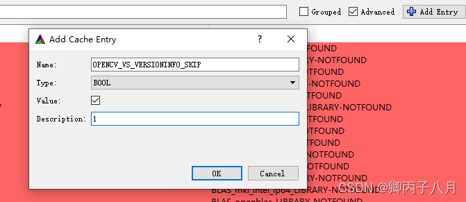 点击“+Add Entry”添加