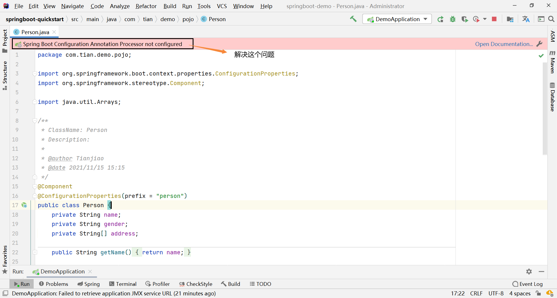 SpringBoot yaml Properties Spring Boot