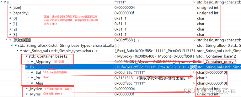 C++STL库中的string