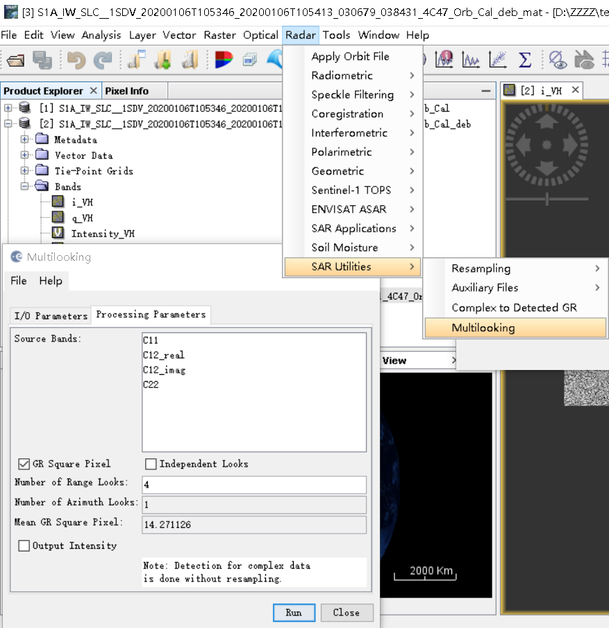 SNAP preprocessing Sentinel 1 SLC data flow - Programmer Sought