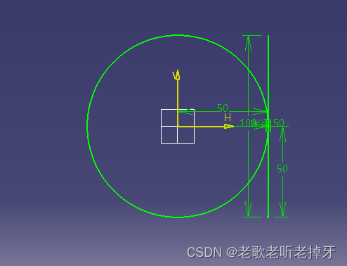 python二次开发CATIA：全约束草图