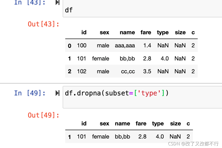 dropna的subset用法_dropna subset-CSDN博客