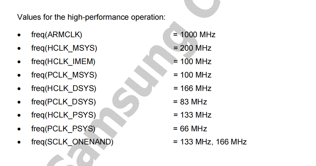 ARM S5PV210 汇编实现时钟设置代码详解