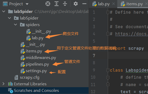 [Reptile] scrapy Python framework to add an IP agent pool Fanfan climb ...