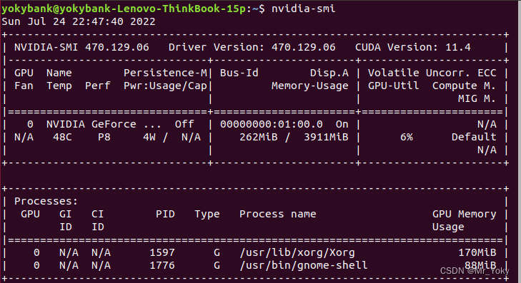 联想Thinkbook15P+Ubuntu18.04安装nvidia显卡驱动