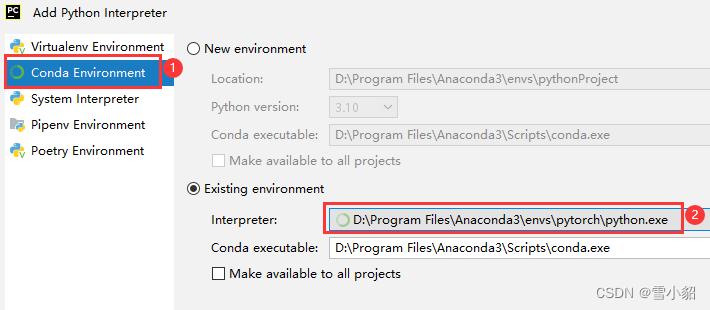 在Anaconda中安装pytorch的详细步骤+PyCharm环境配置