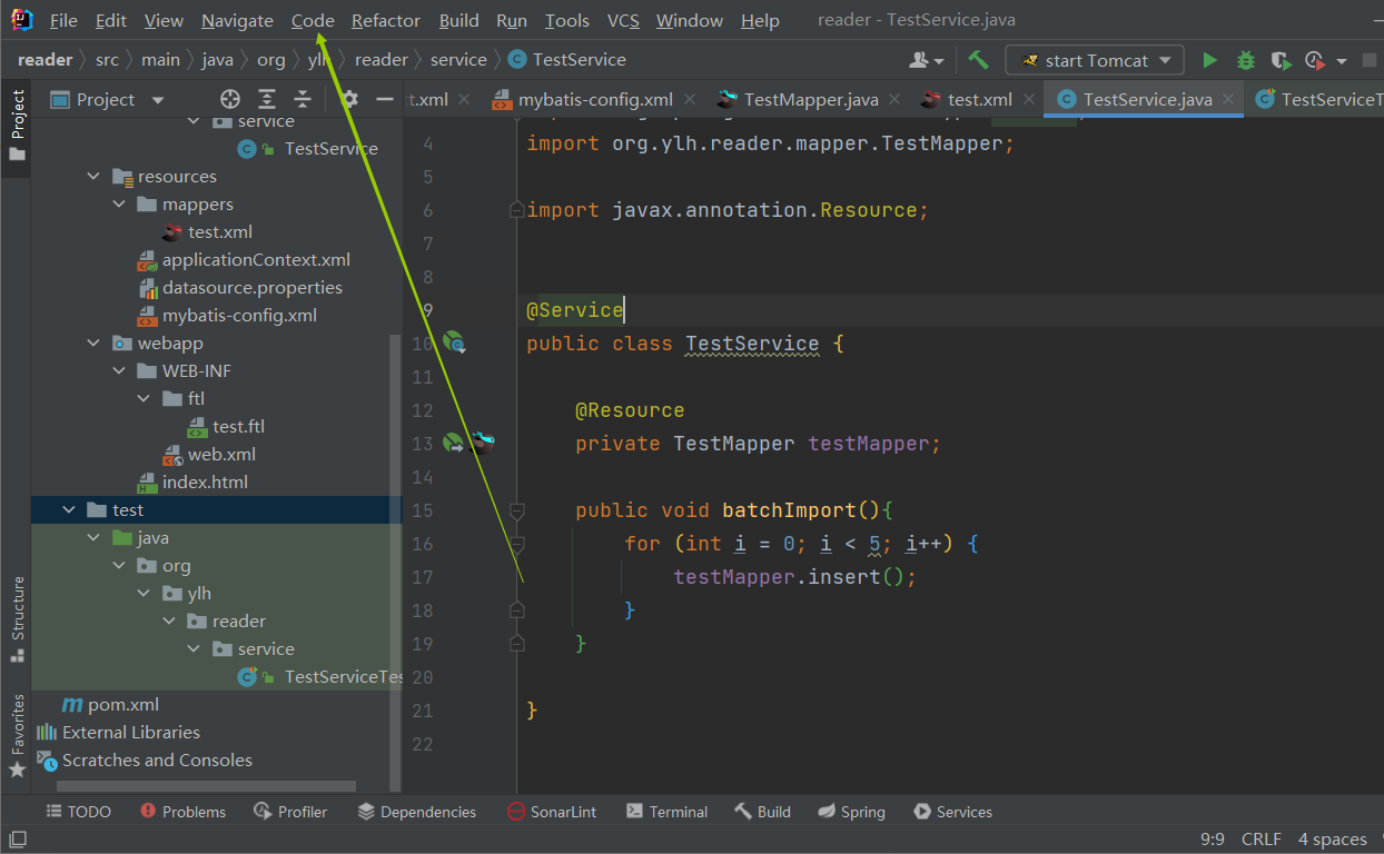 How to quickly generate test classes for idea - Programmer Sought