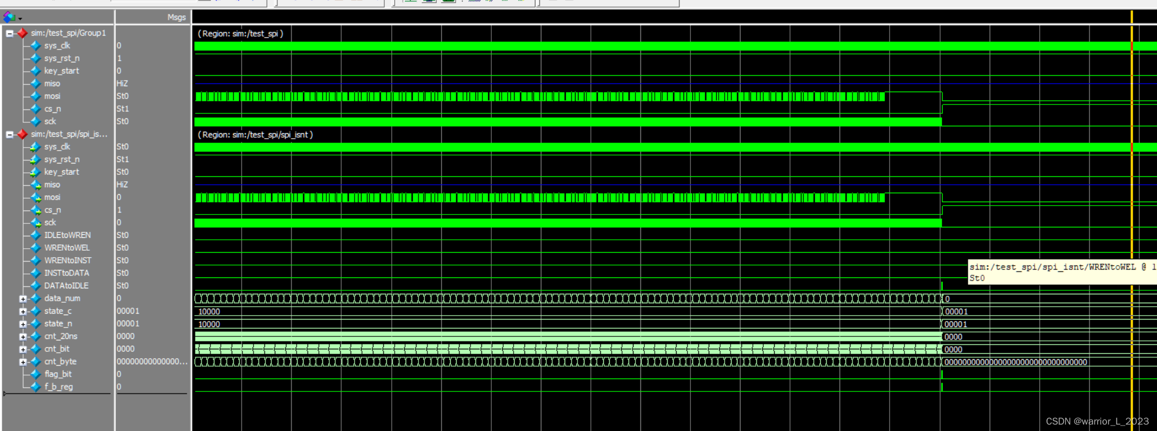 FPGA project : flash_write