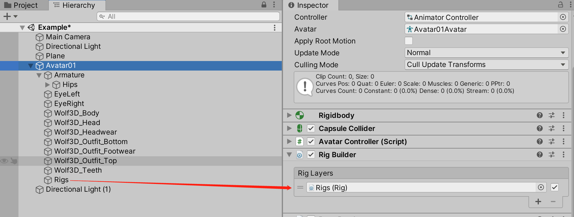 Rig Layers