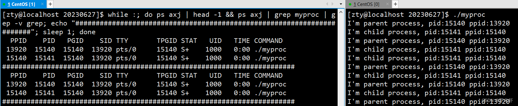 【Linux进程】进程的基本概念 {基本概念，Linux中的PCB—task_struct，查看进程，进程标识符—PID，创建子进程}