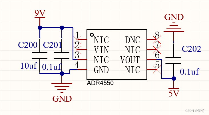 常用的电源转换电路-DCDC，LDO（24V转12V、12V转5V、5V转3.3V及5V和2.5V电压基准）