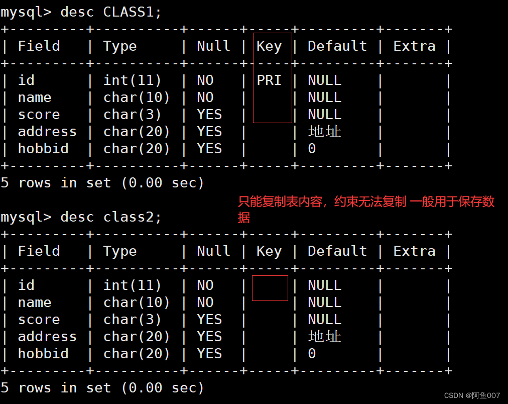 MySQL高级SQL语句_阿鱼007的博客