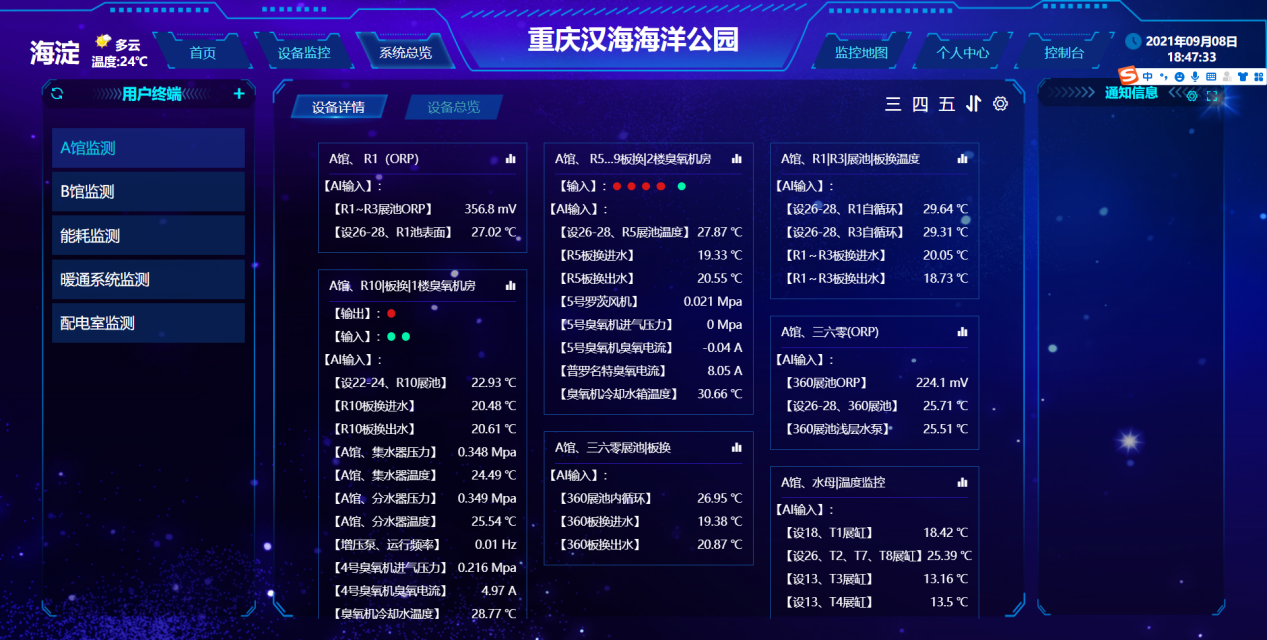 智能养殖系统集中监控