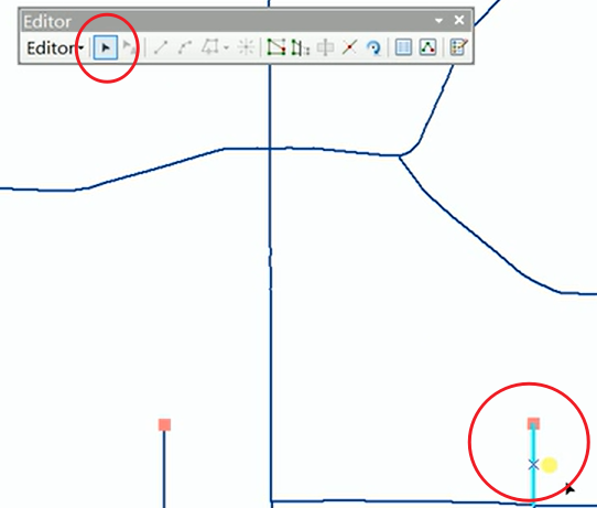 7.3使用拓扑规则修改悬挂弧段