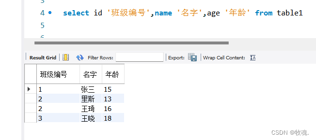 简明SQL别名指南：掌握AS实现列名更名